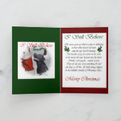 Labrador Retriever kerstcadeaus Feestdagen Kaart (Binnen)