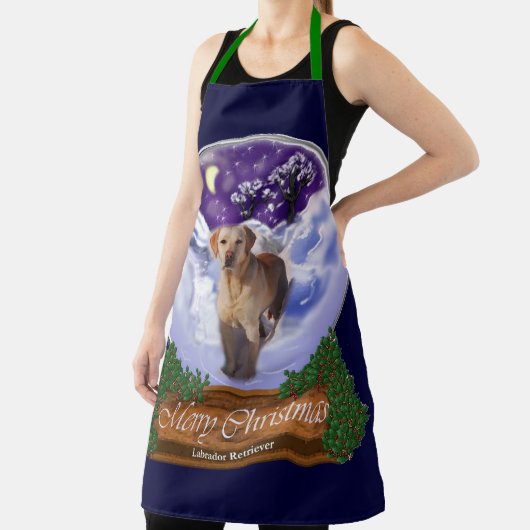 Labrador Retriever kerstcadeaus Schort (Insitu)