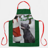 Labrador Retriever kerstcadeaus Schort (Voorkant)