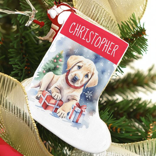 Labrador retriever kerstcadeaus voor honden kleine kerstsok