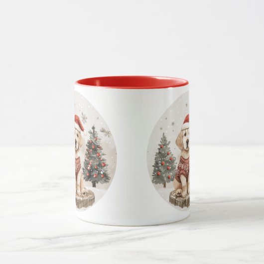 Labrador Retriever Kersthond Mok (Midden)