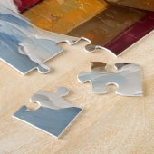 Labrador Retriever Kerstman Zak Avontuur Legpuzzel (Zijkant)