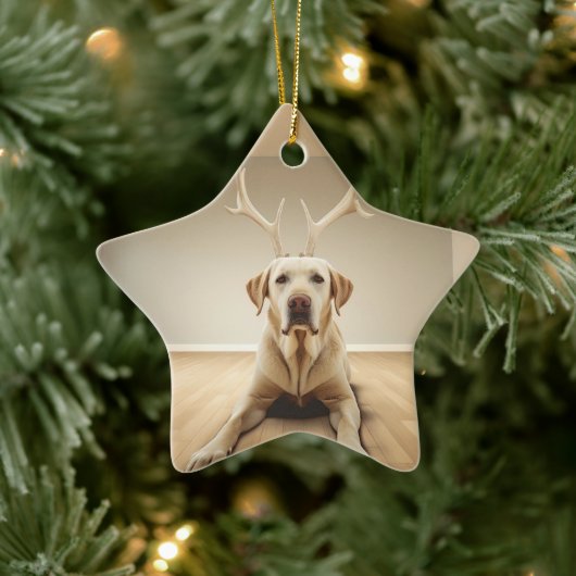 Labrador Retriever Kerstmis, Opknoping Decoratie (Boom)