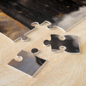 Labrador retriever kersttijd legpuzzel (Zijkant)