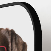 Labrador Retriever Kisses Fix Alles Pickleball Paddle (Links Detail)