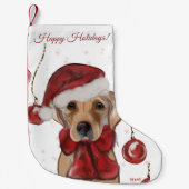 LABRADOR RETRIEVER  KLEINE KERSTSOK (Voorkant)