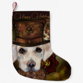 Labrador Retriever Kleine Kerstsok (Voorkant)