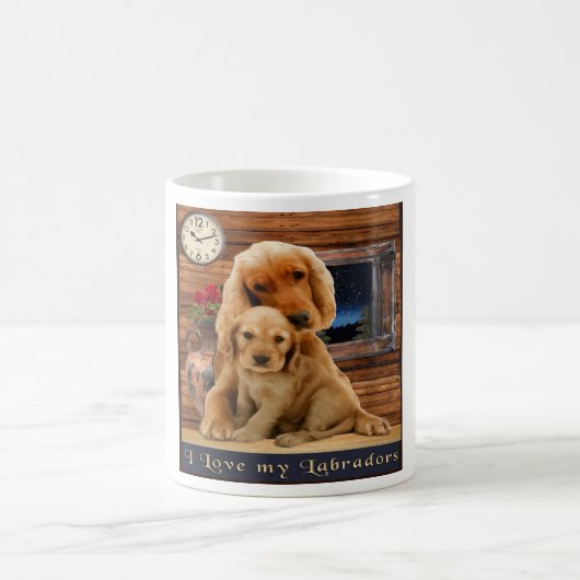 Labrador Retriever Koffiemok (Center)