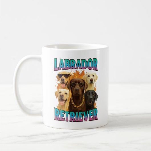 Labrador Retriever  Koffiemok (Links)