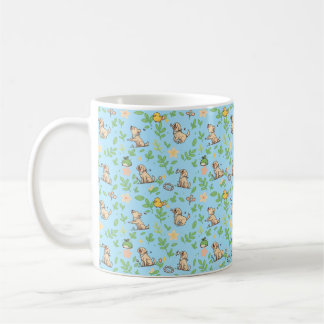 Labrador Retriever koffiemok Lente Bloem Kawaii