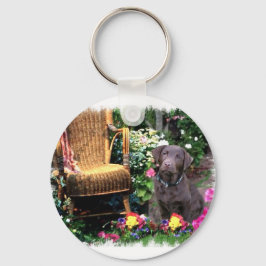 Labrador Retriever Kunstcadeaus Sleutelhanger