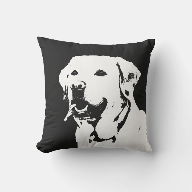 Labrador Retriever Kussen (Voorkant)