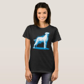 Labrador Retriever Lab Paint Splashes T-shirt (Voorkant volledig)