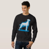 Labrador Retriever Lab Paint Splashes Trui (Voorkant volledig)
