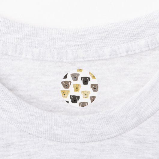 Labrador Retriever Labels (Aangebracht)