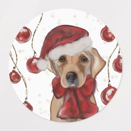 LABRADOR RETRIEVER LABELS (Design 1)