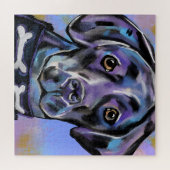 LABRADOR RETRIEVER LEGPUZZEL (Horizontaal)