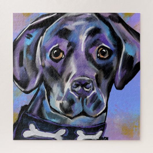 LABRADOR RETRIEVER LEGPUZZEL (Verticaal)