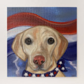 LABRADOR RETRIEVER LEGPUZZEL (Verticaal)