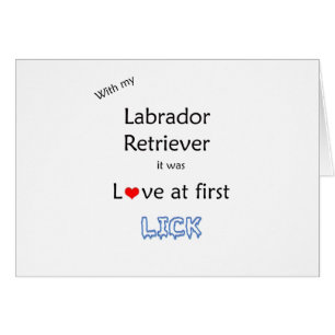Labrador Retriever Lick Design