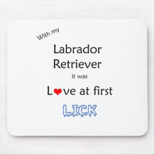 Labrador Retriever Lick Design Muismat