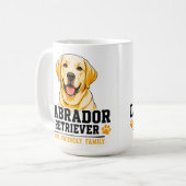🐾 Labrador Retriever Liefhebber 🐾 Koffiemok (Voorkant links)