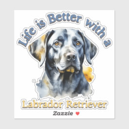Labrador Retriever Lover bumper sticker sticker st