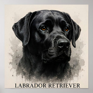 Labrador Retriever Luxe Hondenliefhebber Collectie Poster