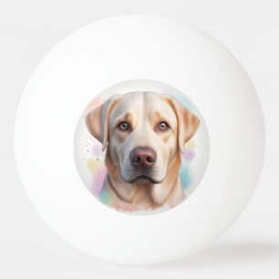 Labrador Retriever Magische grillige kunst Pingpongbal