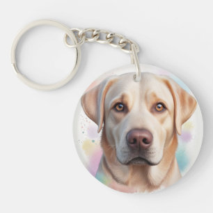 Labrador Retriever Magische grillige kunst Sleutelhanger
