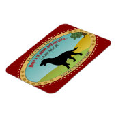 Labrador Retriever Magneet (Linkerzijde)