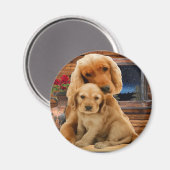 Labrador Retriever Magneet (Voorkant / Achterkant)