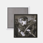 Labrador Retriever magneet (Voorkant / Achterkant)