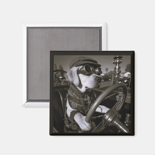 Labrador Retriever magneet (Voorkant / Achterkant)