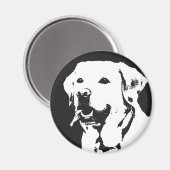 Labrador Retriever Magneet (Voorkant / Achterkant)