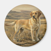 Labrador Retriever Magneet (Voorkant)