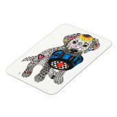 Labrador Retriever Magneet 3 "x4" (Linkerzijde)