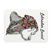 Labrador Retriever Magneet 3 "x4" (Horizontaal)