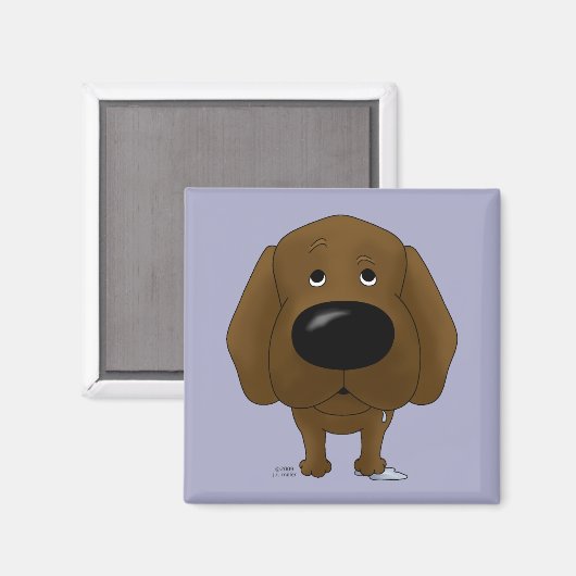 Labrador Retriever Magnet (Voorkant / Achterkant)