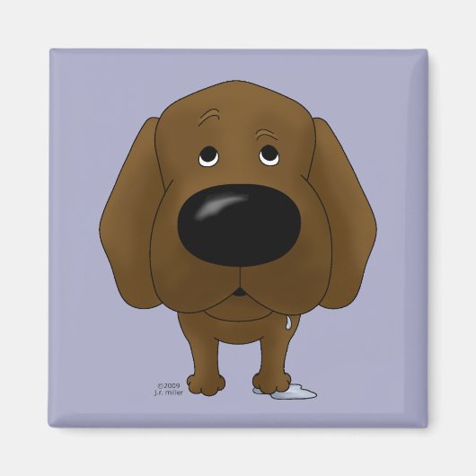 Labrador Retriever Magnet (Voorkant)