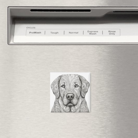 Labrador Retriever Magnet (Insitu (Vaatwasser))