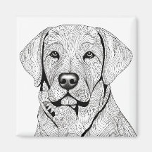 Labrador Retriever Magnet