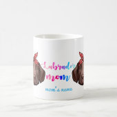 Labrador Retriever mam Cute Gift Coff Koffiemok (Center)