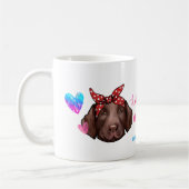 Labrador Retriever mam Cute Gift Coff Koffiemok (Links)