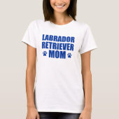Labrador Retriever mama T-shirt (Voorkant)