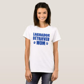 Labrador Retriever mama T-shirt (Voorkant volledig)