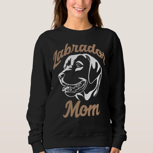 Labrador Retriever mama White Trui (Voorkant)