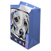 Labrador Retriever Medium Cadeauzakje (Voorkant Gekanteld)