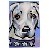 Labrador Retriever Medium Cadeauzakje (Achterkant)