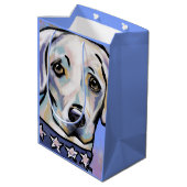 Labrador Retriever Medium Cadeauzakje (Achterkant Gekanteld)